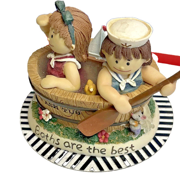 Zingle Berry Figurine Pavilion Gift Wash Tub Baths Are The Best - Picture 5 of 7